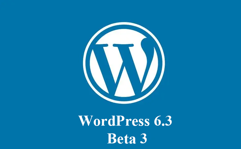 WordPress 6.3 Beta 3发布了！