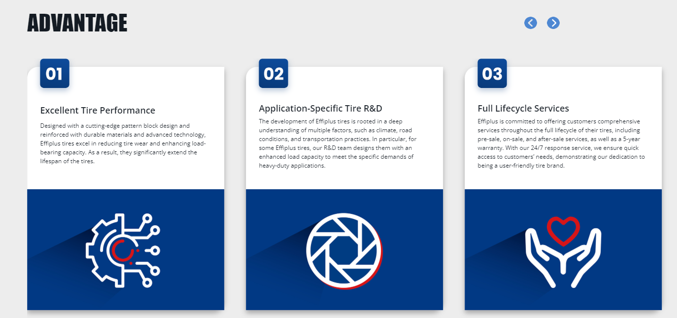 EFFIPLUS TIRES官网 细节展示