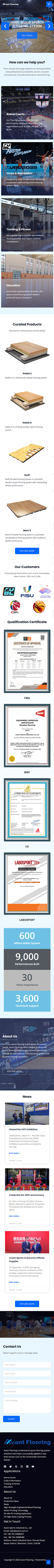 Avant领先体育 手机端预览图