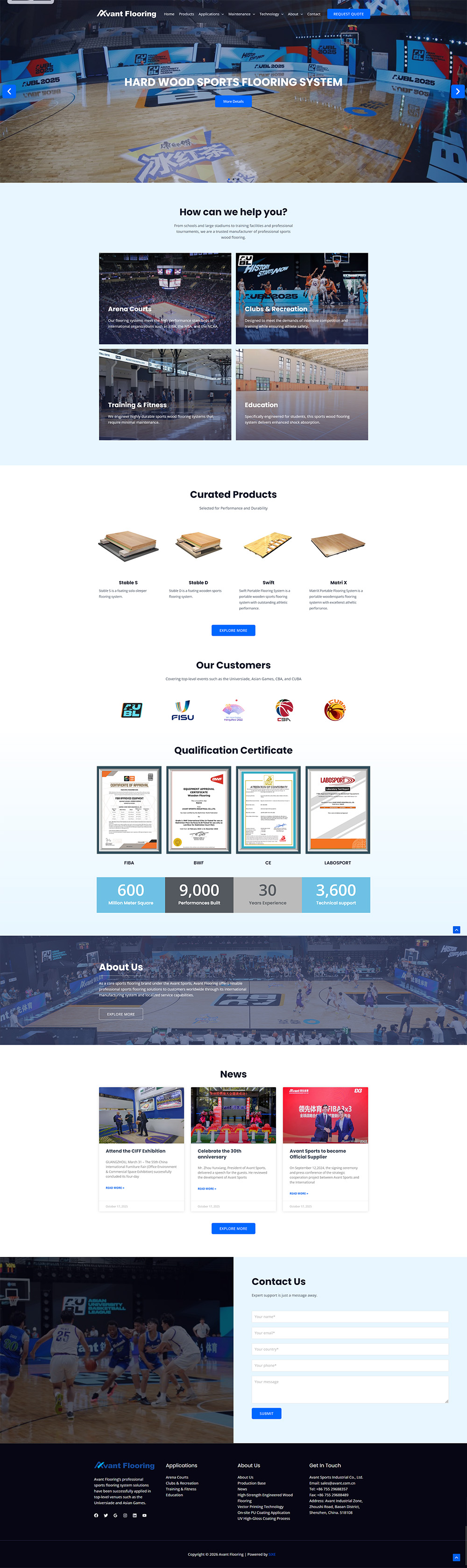 Avant领先体育 PC端预览图